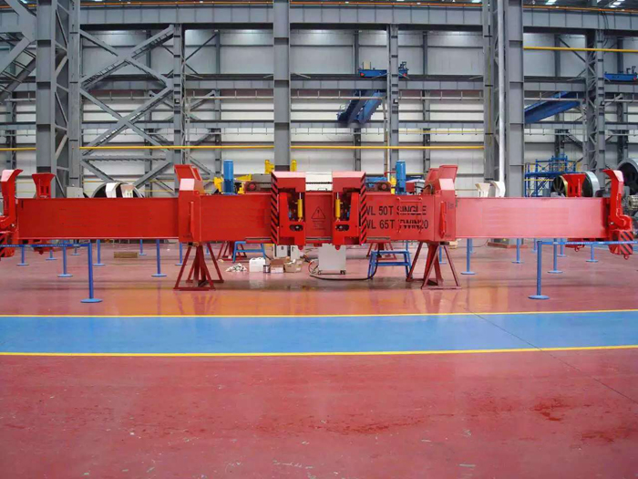 單箱集裝箱吊具20ft40ft45ft（活動(dòng)導(dǎo)板式）