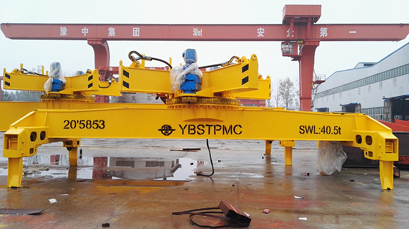 吊鉤式旋轉(zhuǎn)不伸縮20ft集裝箱吊具