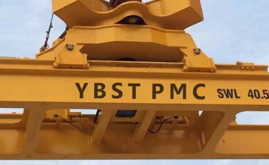 吊鉤式旋轉(zhuǎn)伸縮20ft/40ft/45ft集裝箱吊具