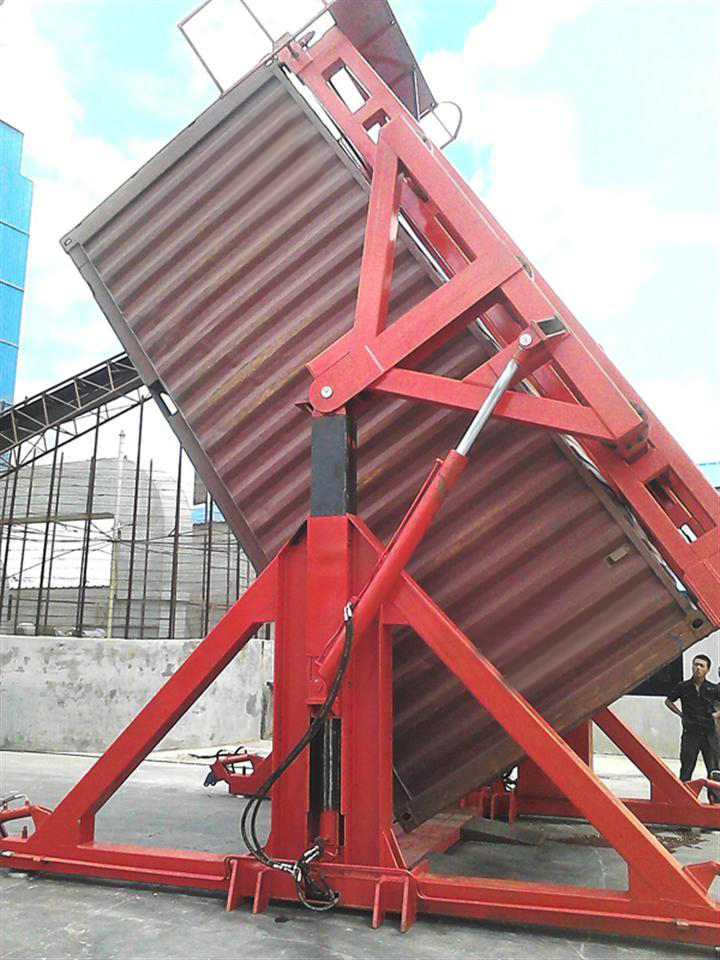 翻轉(zhuǎn)式集裝箱吊具