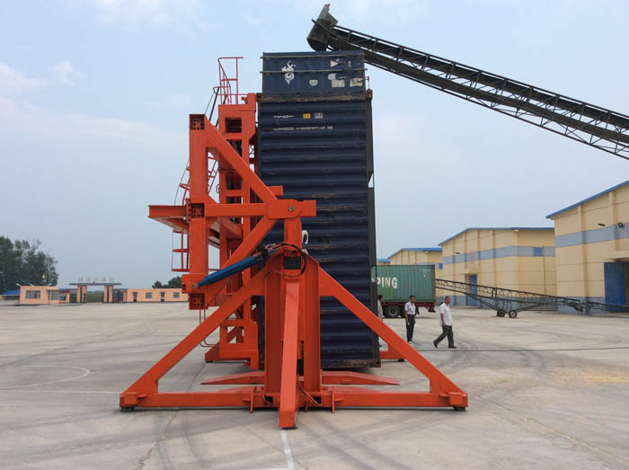 翻轉(zhuǎn)式集裝箱吊具